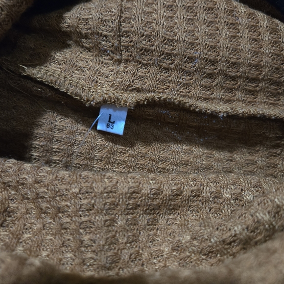 Thermal Brown Womens Top - Picture 5 of 5